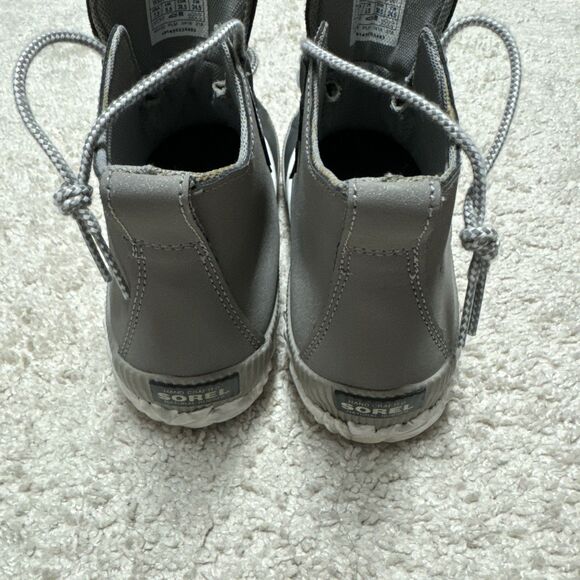Sorel Out N About Duck Boots Womens Size 7.5 Waterproof Silver / Grey Gray - Picture 6 of 8